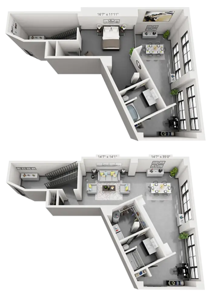 The Drakestone Apartments Rise Apartments Floorplan 49