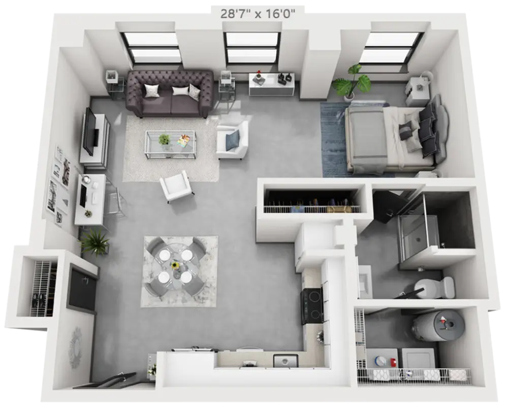 The Drakestone Apartments Rise Apartments Floorplan 8
