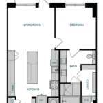 The Hamilton Rise apartments Dallas Floor plan 10