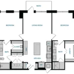 The Hamilton Rise apartments Dallas Floor plan 15