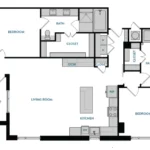 The Hamilton Rise apartments Dallas Floor plan 19