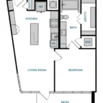 The Hamilton Rise apartments Dallas Floor plan 5