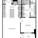 The Hamilton Rise apartments Dallas Floor plan 8