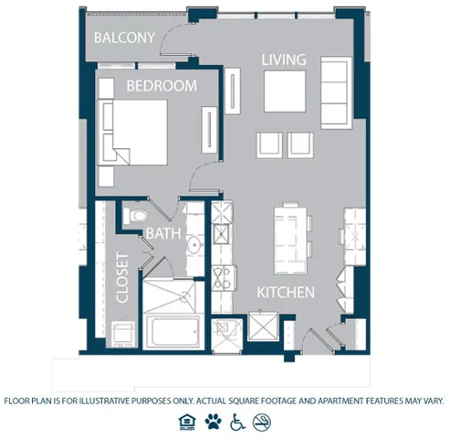 The Jordan by Windsor Rise apartments Dallas Floor plan 2