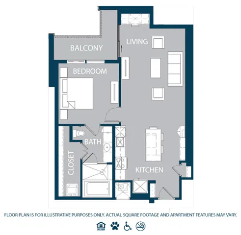 The Jordan by Windsor Rise apartments Dallas Floor plan 3