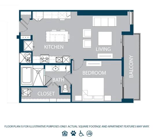 The Jordan by Windsor Rise apartments Dallas Floor plan 5