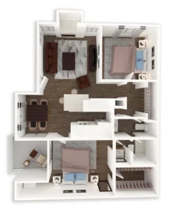 The Legacy at Clear Lake Rise Apartments Houston Floorplan 4