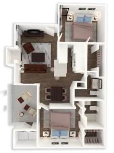 The Legacy at Clear Lake Rise Apartments Houston Floorplan 5