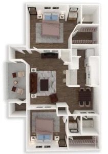 The Legacy at Clear Lake Rise Apartments Houston Floorplan 6
