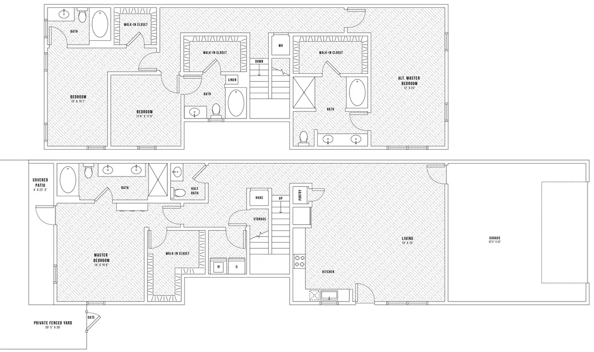 The Luxe of Prosper Rise apartments Dallas Floor plan 6
