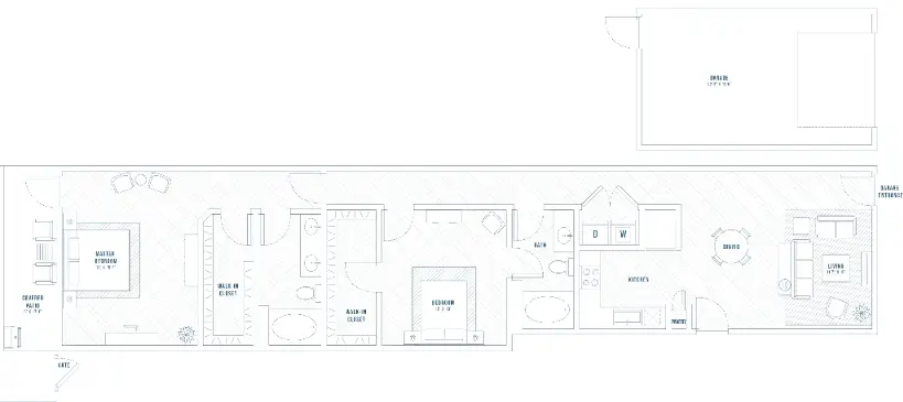 The Mansions of Prosper Rise apartments Dallas Floor plan 4