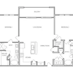 The Milo on Westheimer Rise apartments Houston Floor plan 11