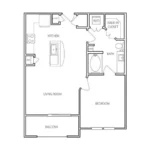 The Milo on Westheimer Rise apartments Houston Floor plan 4