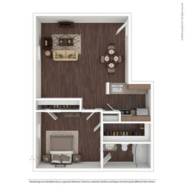 The Ridley Apartment Homes Rise Apartments FloorPlan 10
