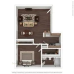 The Ridley Apartment Homes Rise Apartments FloorPlan 11
