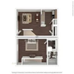 The Ridley Apartment Homes Rise Apartments FloorPlan 17