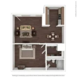 The Ridley Apartment Homes Rise Apartments FloorPlan 7