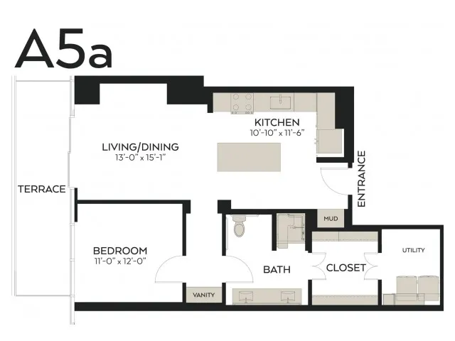 The Victor Rise apartments Dallas Floor plan 11