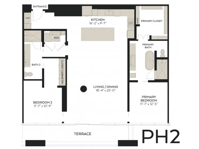 The Victor Rise apartments Dallas Floor plan 19
