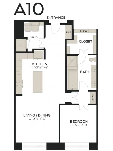 The Victor Rise apartments Dallas Floor plan 7
