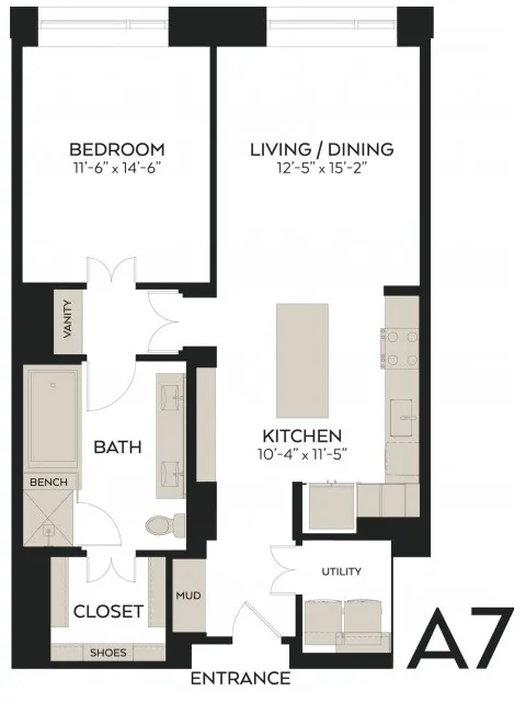 The Victor Rise apartments Dallas Floor plan 9