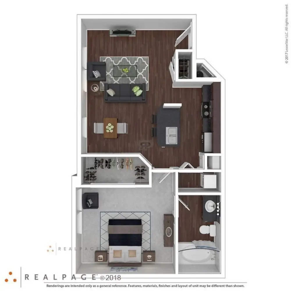 Verona Rise Apartments Floorplan 1