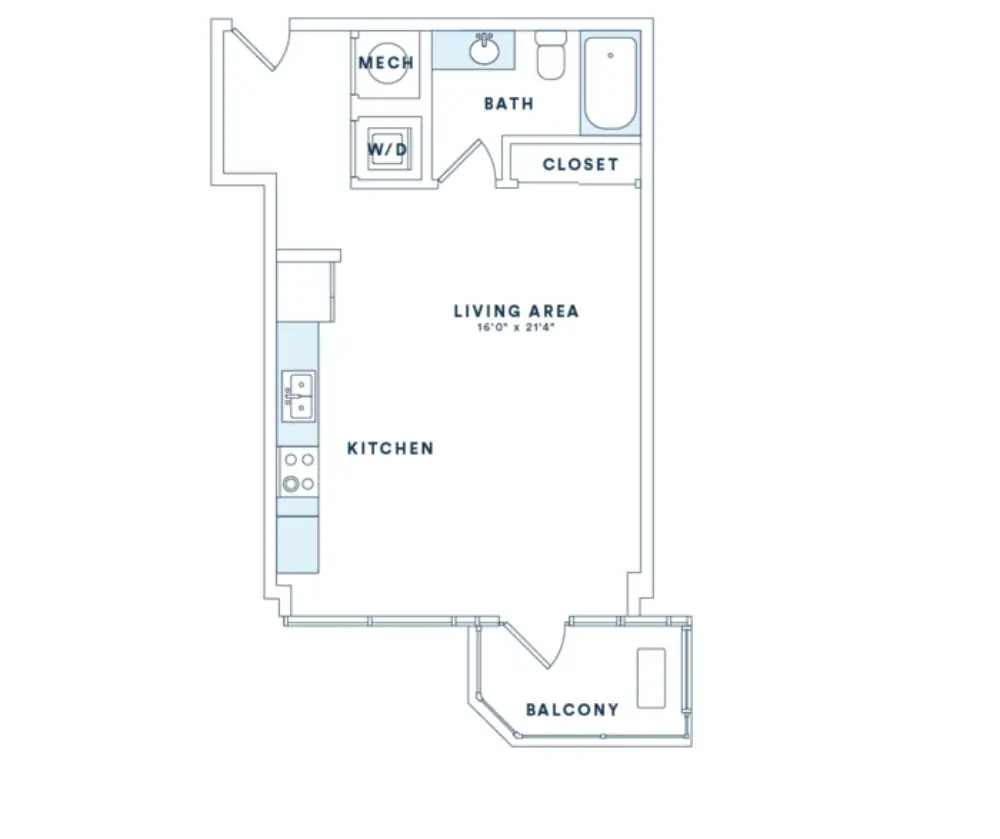 Victory Place Rise Apartments Floorplan 4