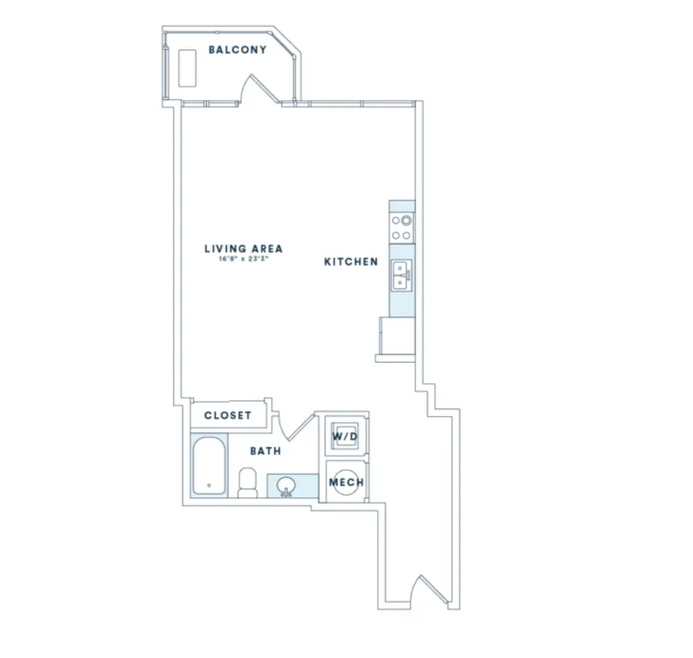 Victory Place Rise Apartments Floorplan 5