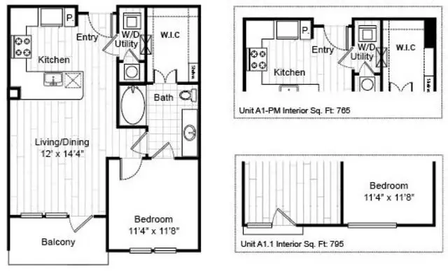 Virage Luxury Rise Apartments Houston FloorPlan 7