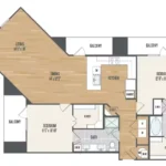 AMLI Grapevine Rise apartments Dallas Floor plan 24