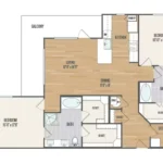 AMLI Grapevine Rise apartments Dallas Floor plan 26