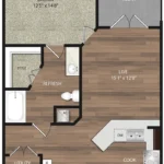 Alaqua at Frisco Rise apartments Dallas Floor plan 2