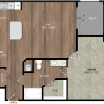 Alaqua at Frisco Rise apartments Dallas Floor plan 5