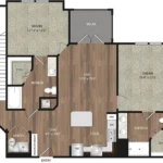 Alaqua at Frisco Rise apartments Dallas Floor plan 8