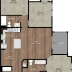 Alaqua at Frisco Rise apartments Dallas Floor plan 9