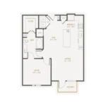 Alexan Lower Greenville Rise apartments Dallas Floor plan 16