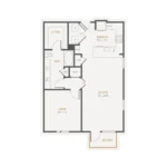Alexan Lower Greenville Rise apartments Dallas Floor plan 17
