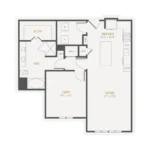 Alexan Lower Greenville Rise apartments Dallas Floor plan 18
