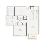Alexan Lower Greenville Rise apartments Dallas Floor plan 20