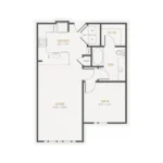 Alexan Lower Greenville Rise apartments Dallas Floor plan 6