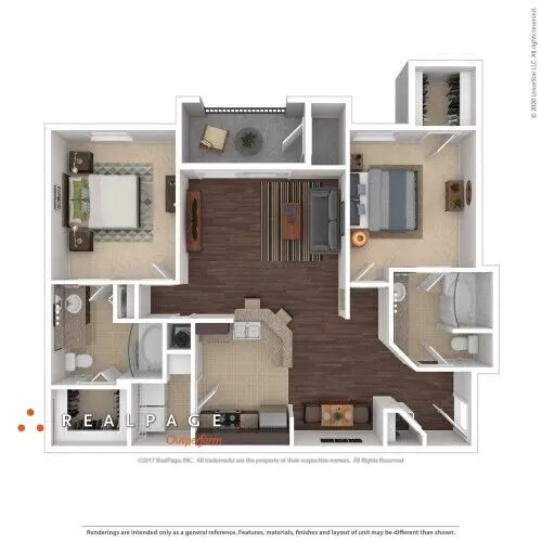 Apex at Royal Oaks Rise apartments Houston Floor plan 10