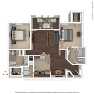 Apex at Royal Oaks Rise apartments Houston Floor plan 11