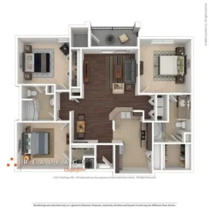 Apex at Royal Oaks Rise apartments Houston Floor plan 13