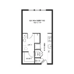 Archive Rise apartments Dallas Floor plan 2