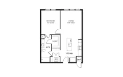 Archive Rise apartments Dallas Floor plan 5