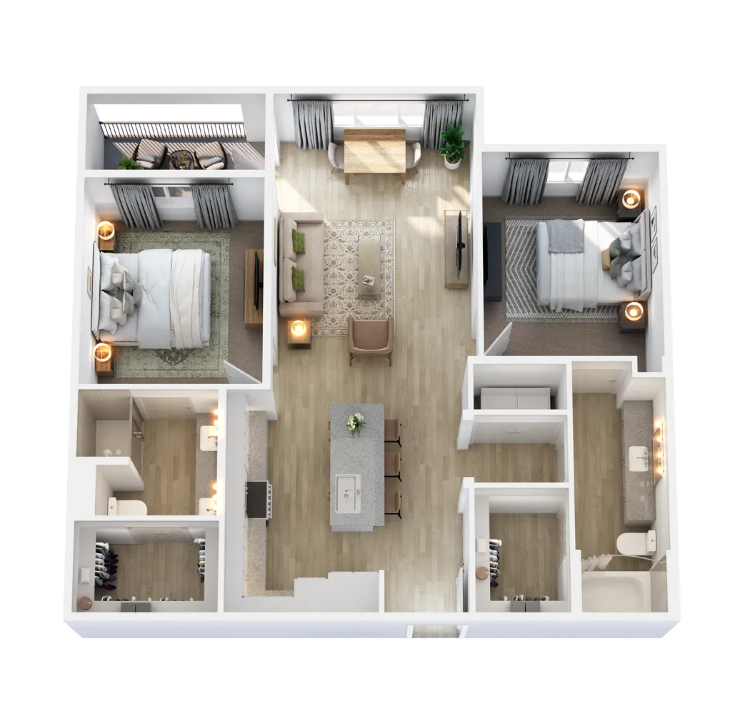 Arden at Midtown GP Rise apartments Dallas Floor plan 15