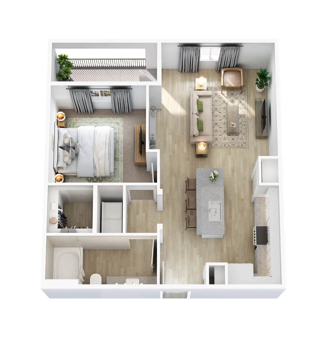 Arden at Midtown GP Rise apartments Dallas Floor plan 5