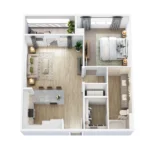 Arden at Midtown GP Rise apartments Dallas Floor plan 6