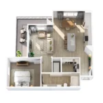 Arden at Midtown GP Rise apartments Dallas Floor plan 9