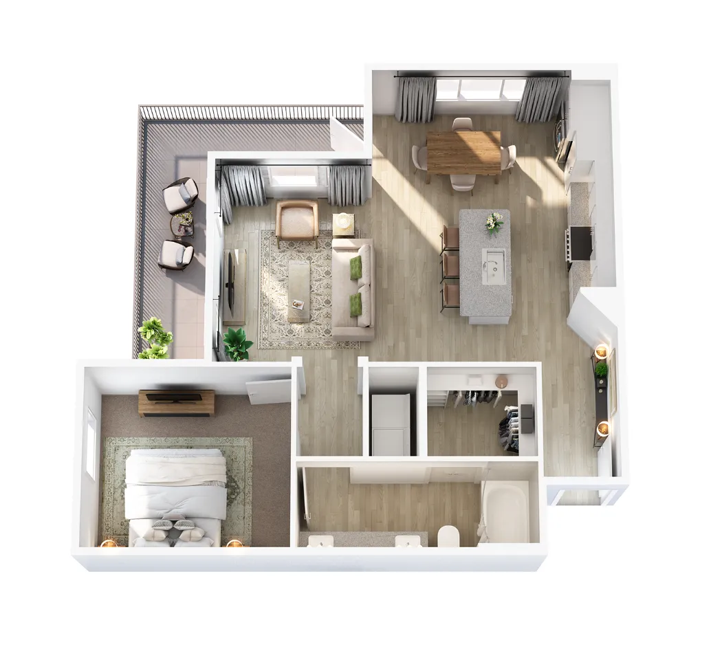 Arden at Midtown GP Rise apartments Dallas Floor plan 9